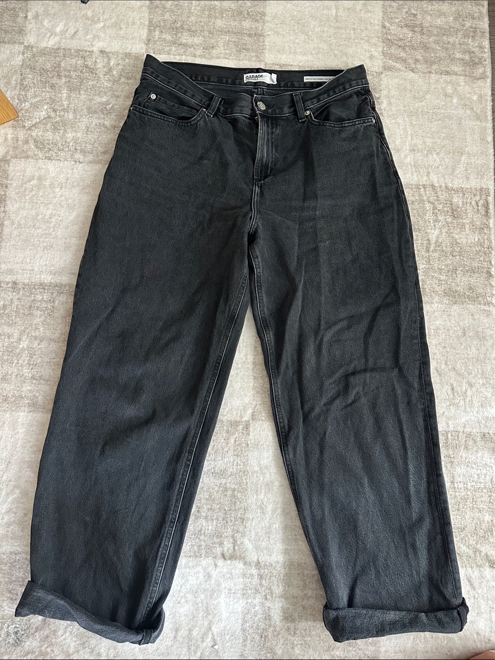 Garage low rise baggy jeans